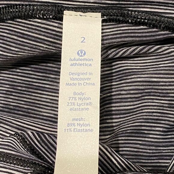 Lululemon Train Times Leggings Wee Are From Space Black Slate Size 2 - Picture 12 of 14